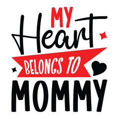 Happy Mother's day shirt design print template