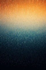 Tan and orange abstract reflection dj background, in the style of pointillist seascapes