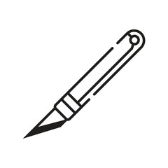 ikon pemotong pena vector