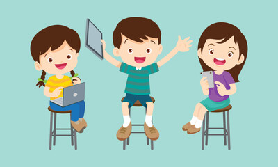 kids on online learning education courses 3