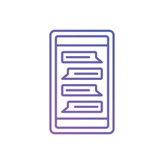 Glyph Gradient Juice vector icon