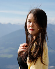 Asiatische junge Frau