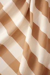 Foto op Canvas The gingham pattern on an ivory and white background © Celina
