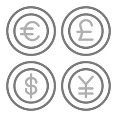 Obraz premium Currencies Icon