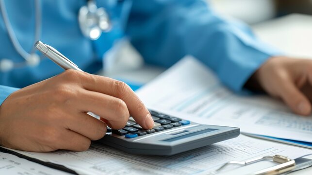 Precision in Healthcare Expert Hands Navigate Patient Billing with Care and Efficiency