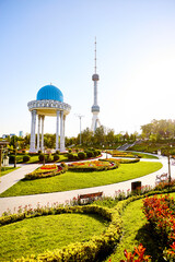 Tashkent Television TV Tower in Uzbekistan - 765501518