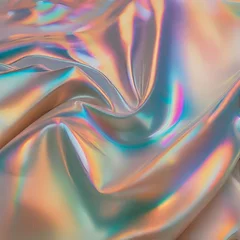 Zelfklevend Fotobehang holographic abstract background - 1 © Benjaporn