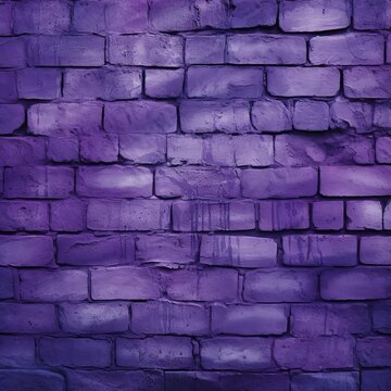 The purple brick wall makes a nice background for a photo, in the style of free brushwork