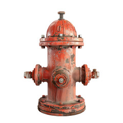 Fototapeta premium Fire hydrant isolated on transparent background