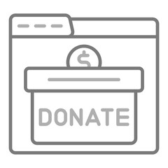 Online Donation Icon