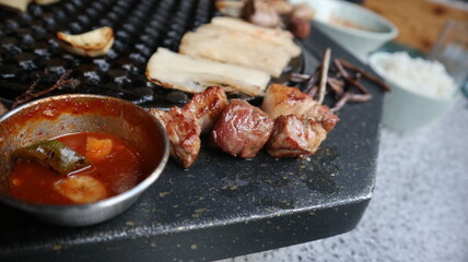 한국식 바베큐, 삼겹살
