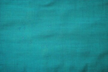 Turquoise raw burlap cloth for photo background, in the style of realistic textures