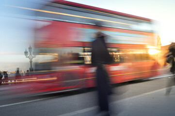 Doppeldeckerbus in London