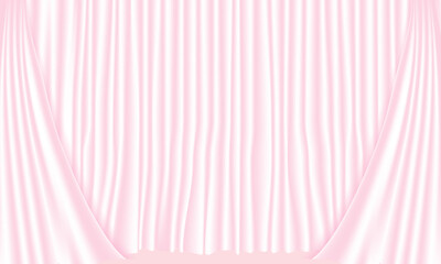 pink curtain background