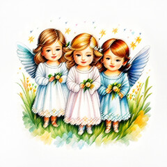 easter pastel illustration