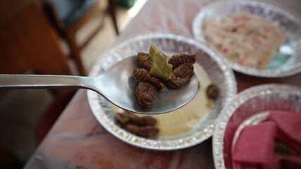 한국 음식, 번데기