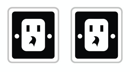 The exit icon. Logout and output outlet out symbol. F