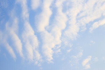 Blue sky and clouds