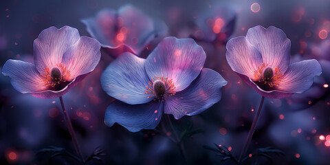 Abstract floral background