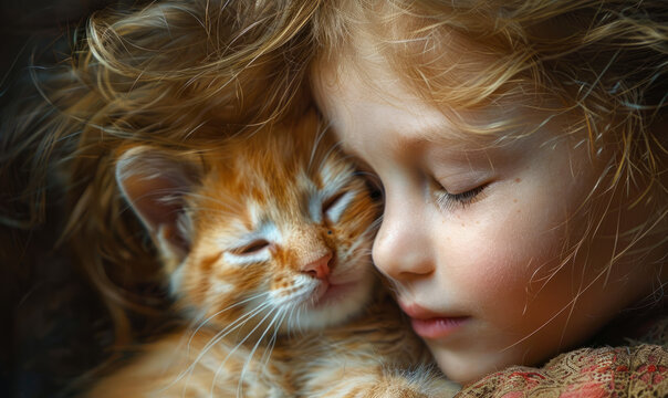 A childs first pet - best friends forever