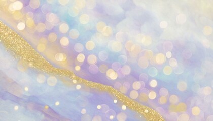 Dreamy watercolor style illustration