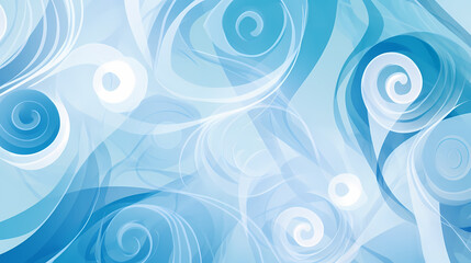 Fototapeta na wymiar Illustration of swirls pattern in various tones on background