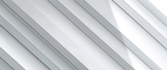 Obraz premium Abstract white background with diagonal lines and shadows