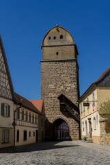 View from the german village called Sesslach