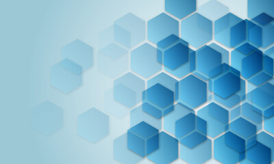 ブルーのビジネス背景、幾何学模様