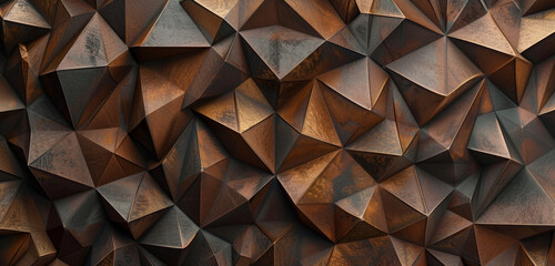 Dynamic interplay of light on a luxurious geometric textured surface.