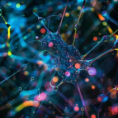 abstact background with stars