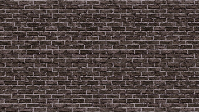 Brick pattern brown for interior floor and wall materials