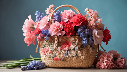 flower in the basket