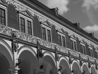 Die Altstadt von Dresden in Sachsen
