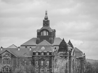 Die Altstadt von Dresden in Sachsen