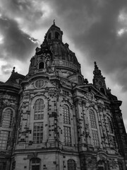 Die Altstadt von Dresden in Sachsen