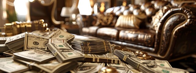 Opulent Pursuits: Symbolizing Wealth Accumulation in Luxurious Goods, Exclusive Services, and High-Value Assets