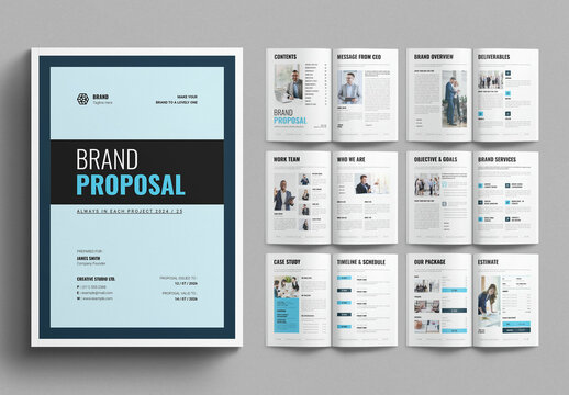 Brand Proposal Design Template