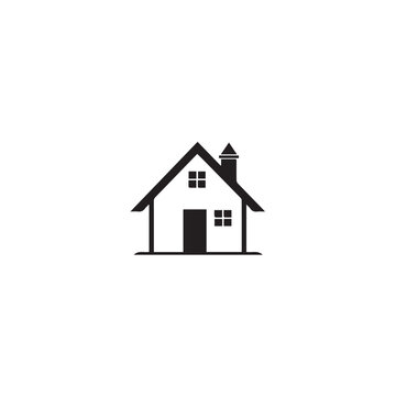 House in cartoon, doodle style . Image for t-shirt, web, mobile apps and ui. Isolated 2d vector illustration in logo, icon, sketch style, Eps 10, black and white. AI Generative
