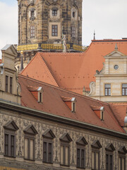 Die Alstadt von Dresden in Sachsen