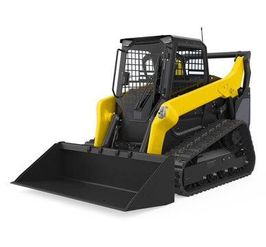 Skid-steer Loader Isolated