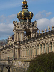 Obraz premium Dresden an der Elbe