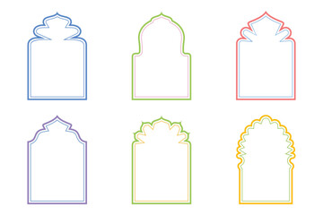 Islamic Emblem Design Bold Line- SET - 6