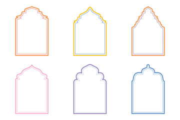 Islamic Emblem Design Bold Line- SET - 6
