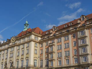 Fototapeta na wymiar Die Alstadt von Dresden in Sachsen