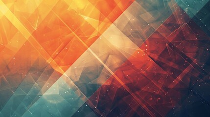 Abstract Colorful Geometric Background