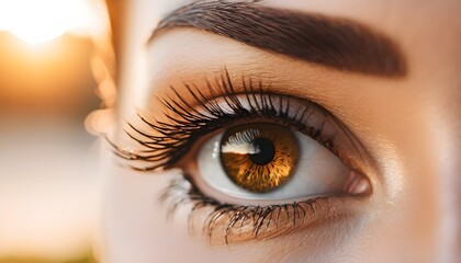 Obraz premium close up of eye