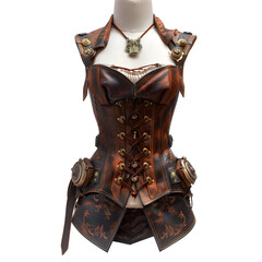 Steampunk corset dress 