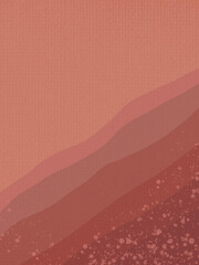 Modern and stylish poster templates with organic abstract shapes