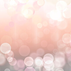 Abstract bokeh light with low light background illustration.